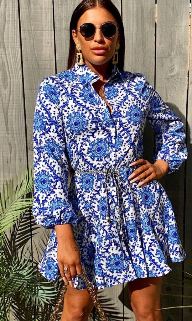 Women's Floral Cross Back Maxi Dress