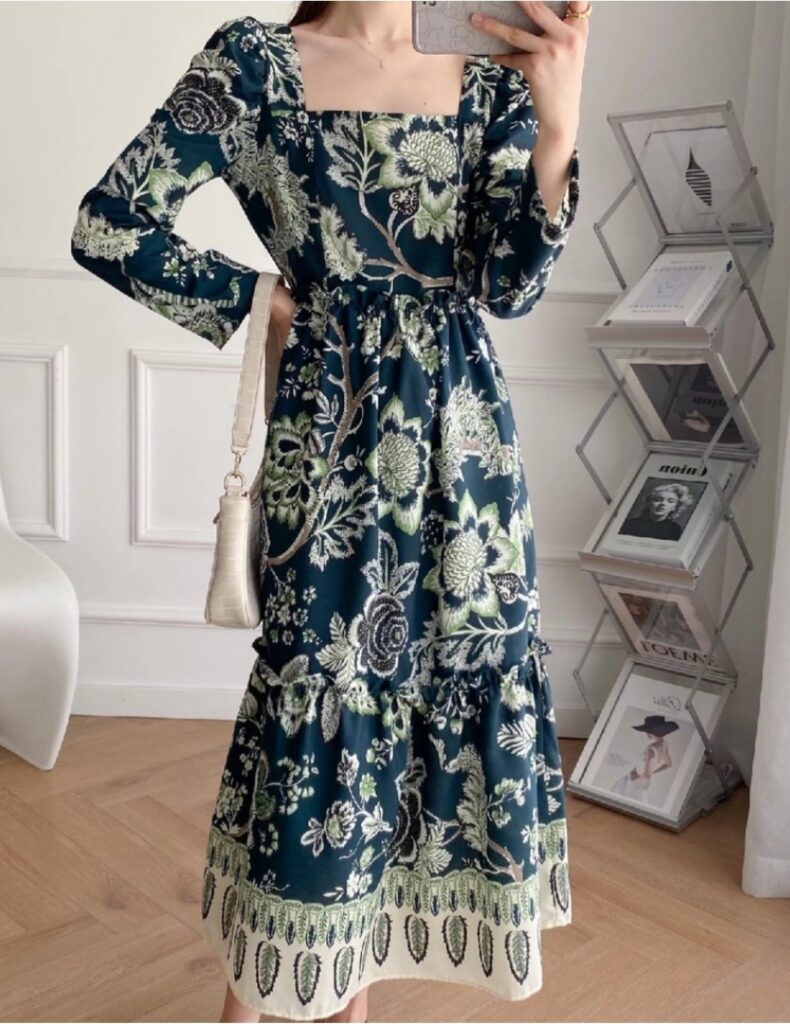 Women's Satin Front Tie Wrap Dress