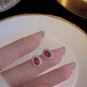 Women's Ruby Earrings