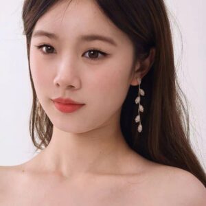 Women's Four Leaf Design Earrings