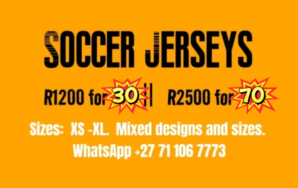 SOCCER JERSEYS