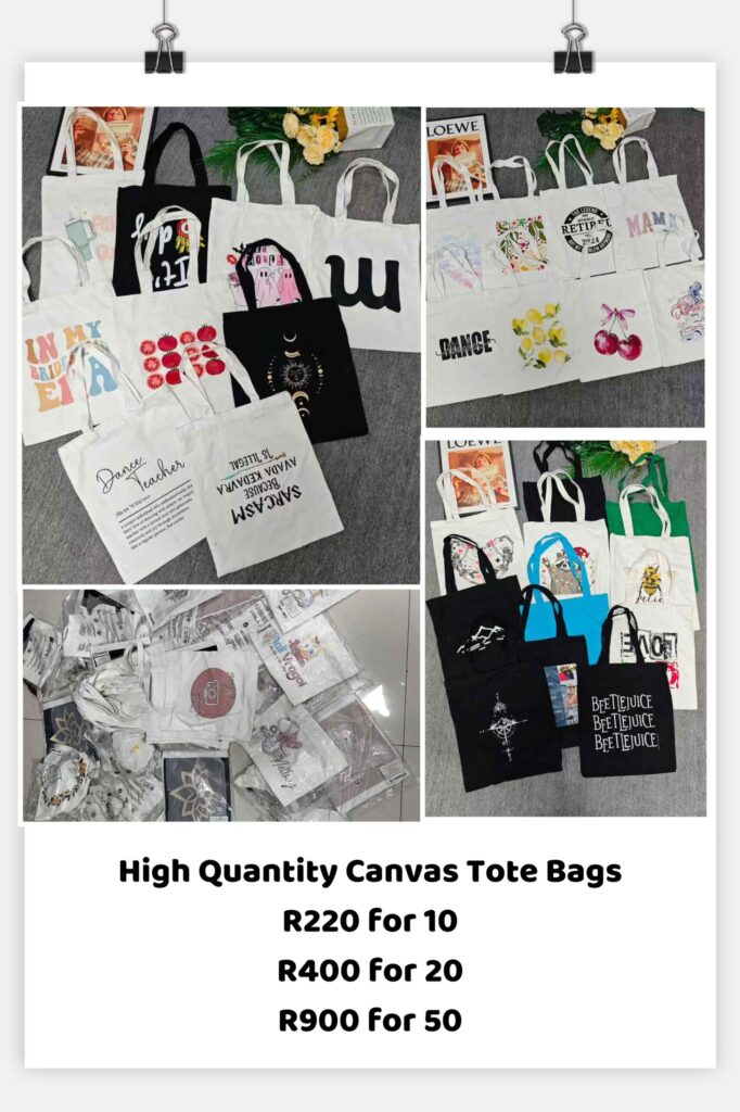High Quality Canvas Tote Bags Bales